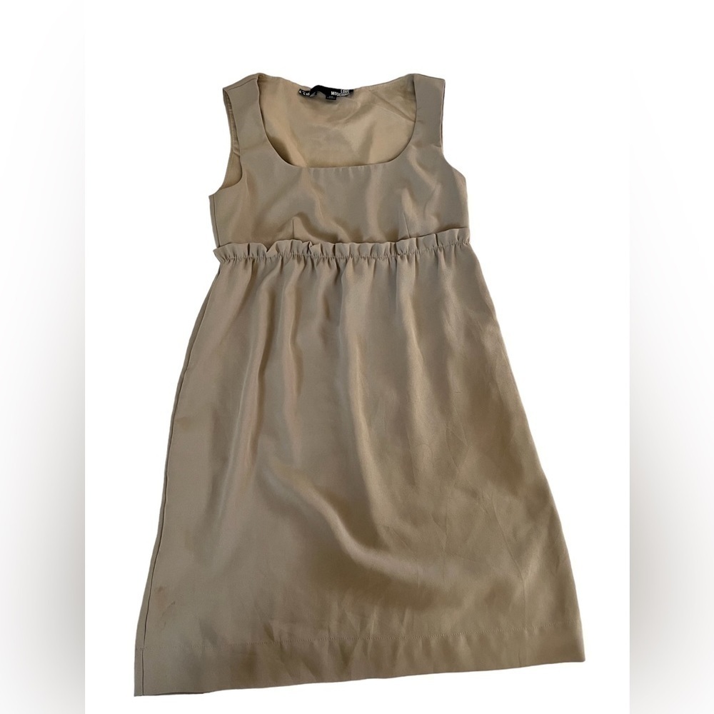 Love Moschino Sheath Mini Dress Ruffle Trim